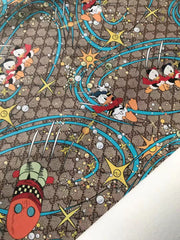 グッチ カートゥーン ディズニー ドナルドダック レザーバッグ