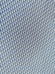 Classic Black Dior Vinyl Leather Fabric for Custom Sneakers DIY Project Sewing