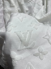 Cozy Terry LV Fabric Cotton For Custom Apparel Clothing