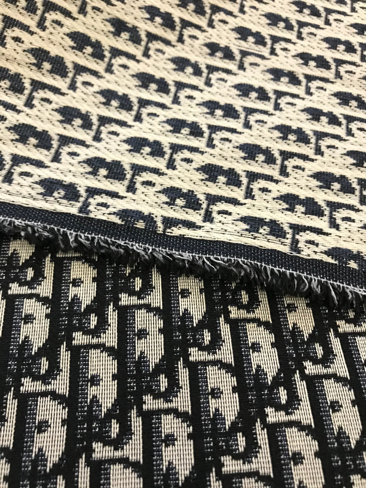 Classic Dior jacquard Sneaker fabric cloth for bag and shoe custom
