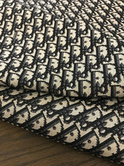 Classic Dior jacquard Sneaker fabric cloth for bag and shoe custom