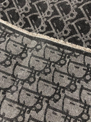 Premium Grey Dior Denim Fabric for Cloth and Custom