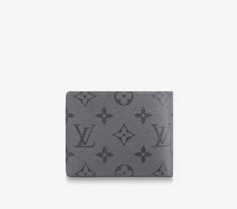 Premium Grey Black LV Leather for Wallet Custom Sneakers