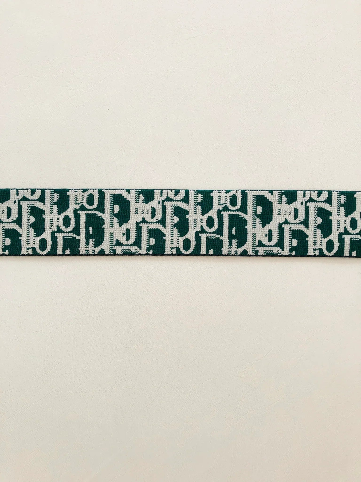 Green Dior Elastic Band