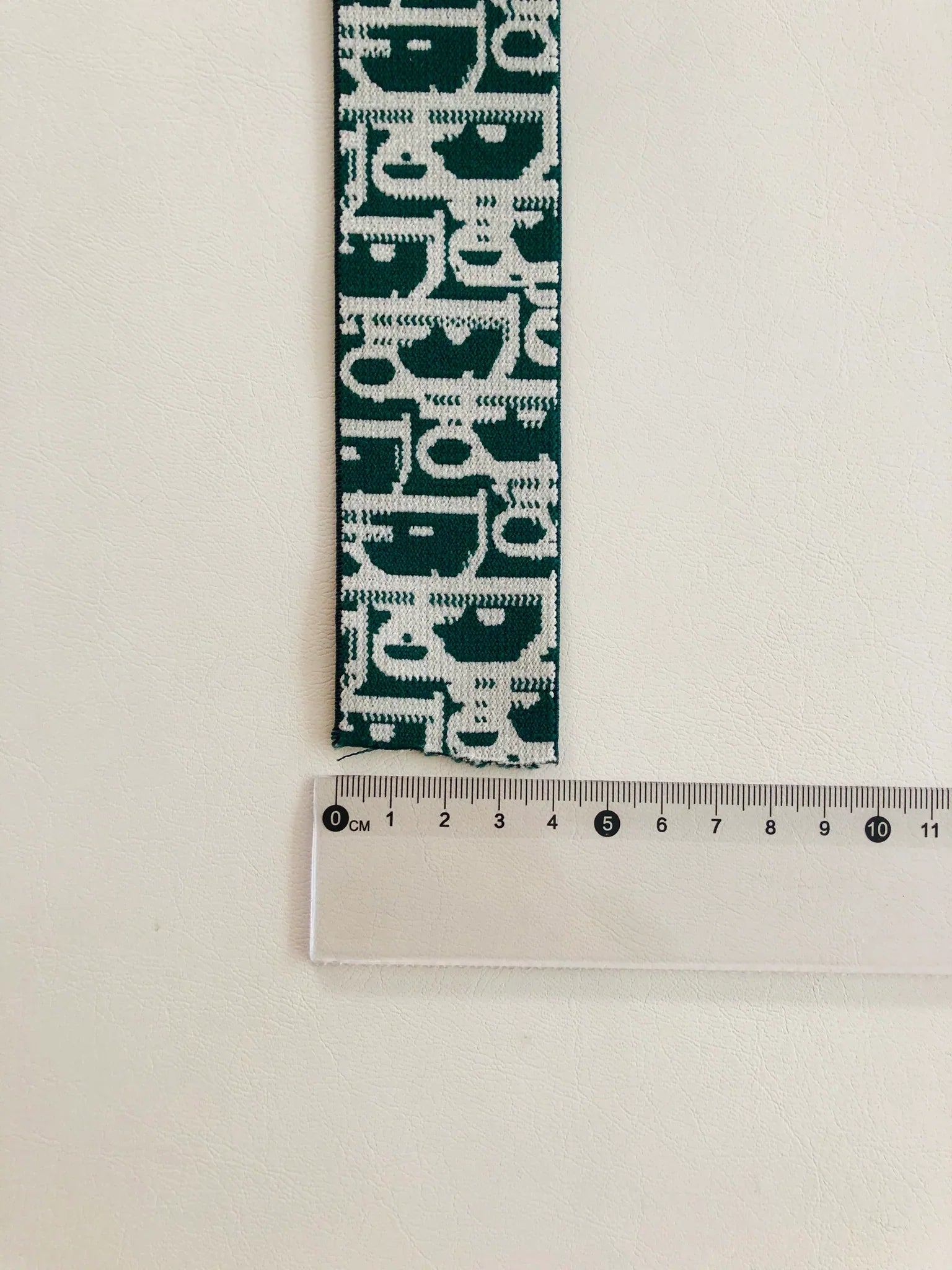Green Dior Elastic Band