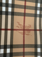 Classic Burberry Faux Leather with Horse Mark for Custom