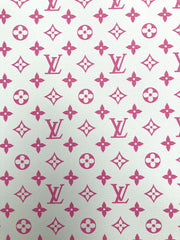 DIY Handmade Crafts Baby Pink LV for Custom Sneakers Bag Upholstery