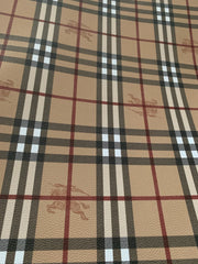 Classic Burberry Faux Leather with Horse Mark for Custom