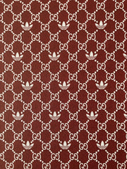 Gucci Adidas Vinyl Leather Fabric for Custom Handcraft